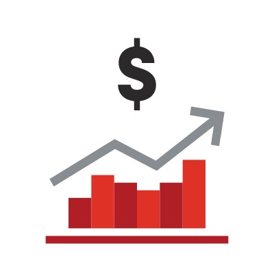 Vero business bar graph